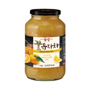 꽃샘식품 꿀유자차 1Kg 8개(1박스), 8개, 1개입