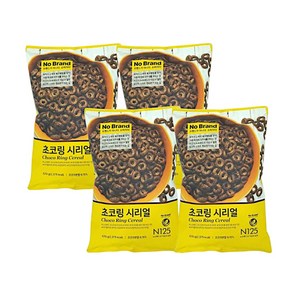 노브랜드 초코링 시리얼, 4개, 570g