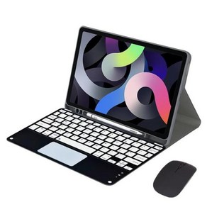 삼성 갤럭시 S9 FE 플러스 12.4 케이스 키보드 SM-X610 마그네틱 Teclado Funda 탭 + 12 4 커버, 06 그레이_04 IPad 프로 12.9, 1개