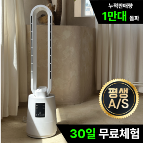 공기청정형 BLDC 저소음 UV 살균 날개없는 선풍기, ETF-BM313W