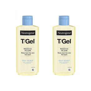 뉴트로지나 티젤 오일리 스칼프 샴푸 250ml 2팩 Neutogena T/Gel Anti-Danduff Shampoo, 2개