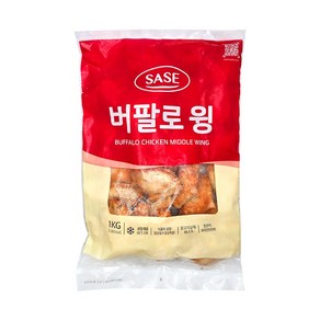 [사세] 버팔로 윙 1kg 냉동, 1개