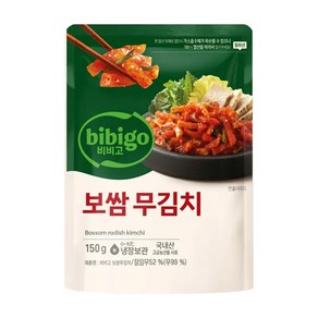 비비고 보쌈 무김치, 150g, 3개