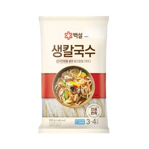 [써니마트][냉장] CJ 제일제면소 생칼국수 550g, 1개