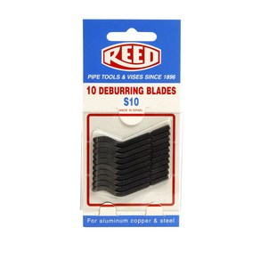 Reed Tool DEB3B Debuing Tool Replacement Blades (Pack of 10) Reed Tool DEB3B 디버링 도구 교체 블레이드(10팩), 1개