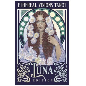 정품 이테리얼 비전 루나에디션 타로카드 Etheeal Visions Luna Taot, 1개