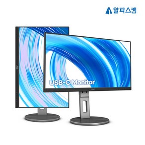 알파스캔 4K UHD USB-C 프리싱크 높낮이 모니터, 80cm, AOC U32N3C