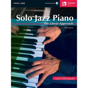 Solo Jazz Piano  버클리 음대 재즈 피아노 솔로 교본 (온라인 음원 포함) Beklee Pess 버클리 프레스