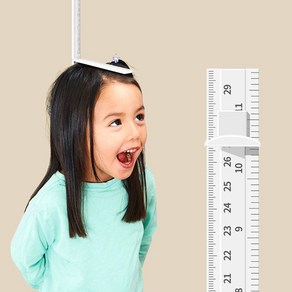 모두스마일 키재기 아기 어린이키 키재기자, 화이트180cm, 1개