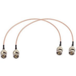 2pcs 3G HD SDI 케이블 BNC 케이블 카메라에 대 한 30cm 75 옴 BMCC 비디오 장비 지원 HD-SDI 3G-SDI 4K 8K SDI 비디오 케이블 지원, 한개옵션1