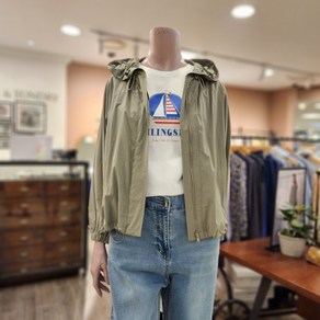 BCBG T크림JP 점퍼 _ B4B3R171 45 [KHAKI]