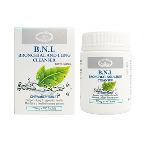 Natue's Top 네이쳐스탑 BNL 클렌져 180정 기관지 폐 B.N.L (Bonchial and Lung Cleanse) 750mg 180T, 1개, 1