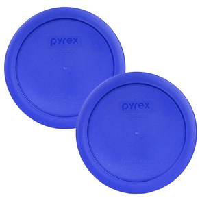 Pyex 7201-PC Cadet Blue Round 4 Cup Plastic Stoage Lid Made in USA - 2 Pack Pyex 7201-PC Cadet 블, 2, 생도 블루