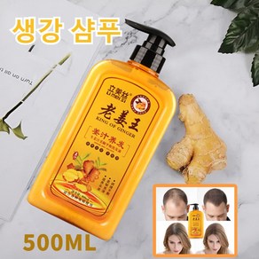 생강 샴푸 뿌리 영양 샴푸 두피강화 대용량샴푸 오일 제거 샴푸