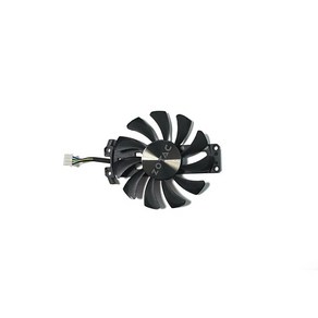 Zotac GTX 950 960 1060 dd5 그래픽 카 쿨러 용 2개 75mm 4pin DC 12V 0.38A GA81S2U GTX950 GPU, 01 1pcs