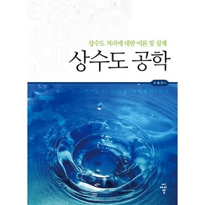 상수도 공학:상수도 처리에 대한 이론 및 실제, 씨아이알, 조봉연