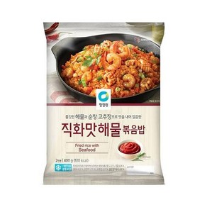 청정원 직화 해물 볶음밥 400g, 1개