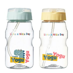 코멕스 YoguYogu 빨대물병 460ml, 민트