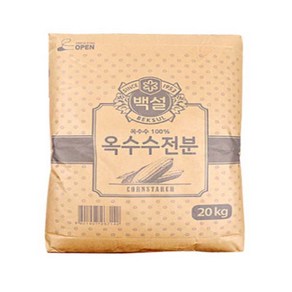 백설 옥수수전분, 20kg, 1개