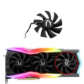 Ti ZOTAC 2080Ti RTX2080 2080 RTX 카드 냉각 GA92S2U 87mm Supe AMP GAMING GPU 선풍기 익스트림 그래픽 GeFoce 2070, C-Fan