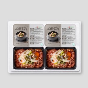 사미헌 갈비탕 2팩 [1팩 1kg] 야채담은 소불고기 2팩 [1팩 400g, 1kg, 2개