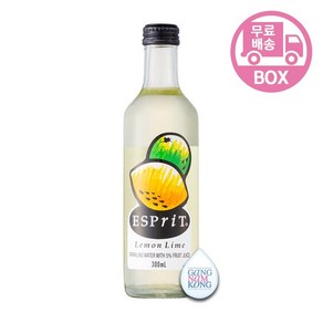 에스프리 레몬 라임 탄산음료, 24개, 300ml