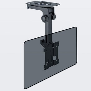 [엘디엘 마운트] 천장형 접이식 TV모니터 벽걸이 거치대 APL-T11 (27인치거치), 1개