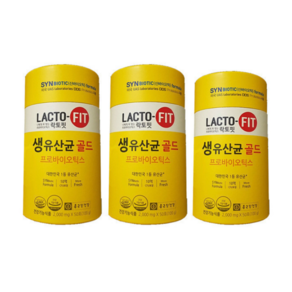 락토핏 생유산균 골드 100g 2g*50포, 3개