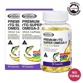 (임박세일) 마더네스트 TG 프리미엄 슈퍼오메가-3 90정 X 2 EPA DHA (25년 7월) (교환/환불 X), 2개