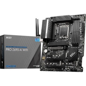 MSI PRO Z690 A WiFi Po시리즈 마더보드 12 13 14세대 인텔 코어 LGA 1700 소켓 DDR5 PCIe 5 2.5G LAN M.2 슬롯 6E 블루투스 5, ATX_PRO Z690-A WIFI