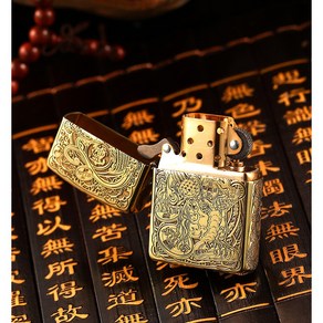 Gold lion Edition Zippo lighte 금장 해태 에디션 정품 지포 라이터 ZAD-1101