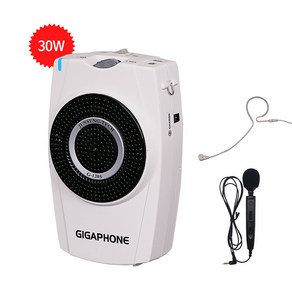 준성테크 기가폰 G-120S (30W) 휴대용 강의용마이크 소형확성기, 1개