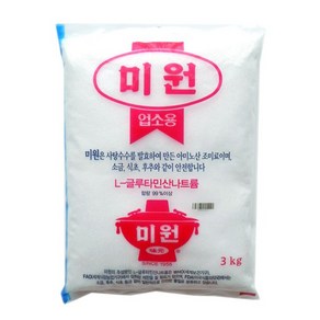 대상 청정원 업소용 미원 노말, 3kg, 2개