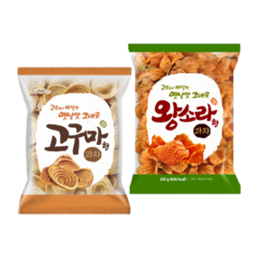 청우 왕소라형 과자 + 고구마형 과자, 1세트, 240g