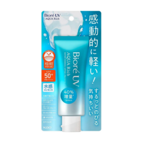 [대용량] 비오레 UV 아쿠아 리치 워터 리 에센스 85g (일반 제품의 1.7 배) 선크림 SPF50 + / PA ++++, 1개, 70g