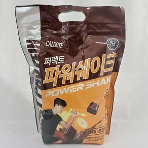 칼로바이 퍼펙트 파워쉐이크 웨이 프로틴 유청 단백질 WPC 초코 바나나맛 2kg, 1개