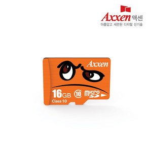 액센 캐릭터 UHS-I Class10 Micro SD카드 100MB/s 16GB