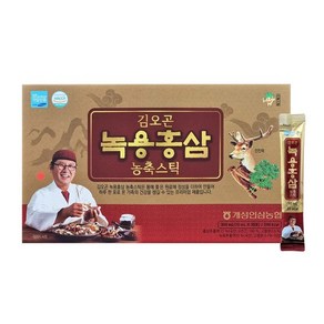 김오곤 녹용 홍삼 농축스틱 - KIM O-GON DEER ANTLER RED GINSENG CONCENTRATE STICK