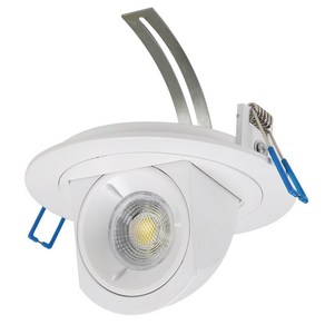 LED 프리매입 COB타입 8W LED일체형 4인치 원형매입등 다운라이트, 블랙 주광색, 1개