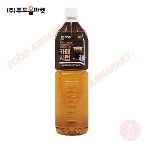 푸드올마켓_ 비셰프 카페시럽 1.5L, 12개