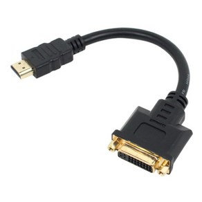 엠비에프 HDMI M to DVI F 15CM 젠더 MBF-HMDVIF-15CM