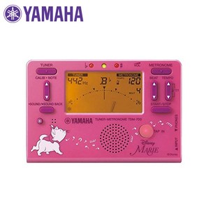 야마하(YAMAHA) 튜너 메트로놈 TDM-700DMRE 디즈니 멋쟁이캣 마리 현음악기, 1개