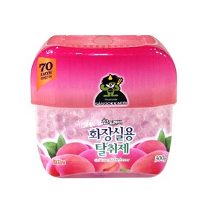 산도깨비 화장실용 탈취제 피치향, 300g, 1개