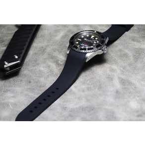 티쏘스트랩 스와치 가죽 우레탄 시계줄 호환 실리콘 18mm 19mm 20mm 21 22mm watch band fo Omega citizen tissot watch 블랙 고무