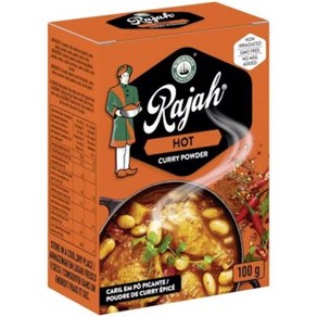 Rajah Cuy Powde HOT - Impoted Fom South Afica 라자 카레 가루 HOT - 남아프리카산 수입, 1개, 317.51g