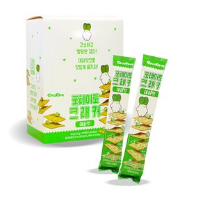 챠챠 포테이토 대파향 51g x12개 크래커 사무실 아이들 간식