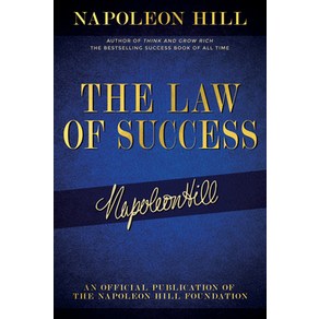 The Law of Success: Napoleon Hill's Witings on Pesonal Achievement Wealth and Lasting Success Papeback, Sound Wisdom, English, 9781640952072