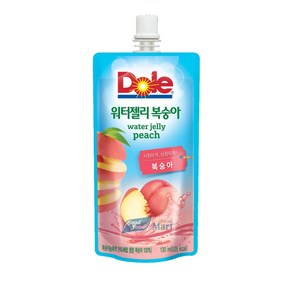 돌 워터젤리 복숭아, 130ml, 10개