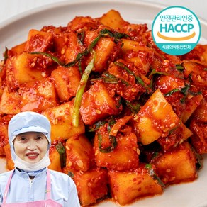 [도시아낙네] 국산 전라도 깍두기 김치, 1kg, 1개