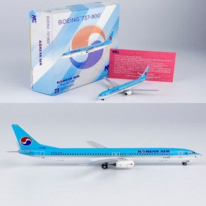 NG Models 대한항공 비행기 모형 항공기 다이캐스트 B737-9 1:400, 1개